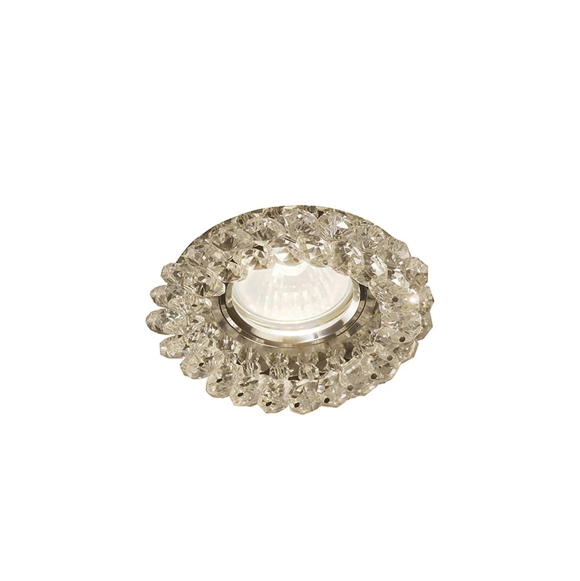 Crystal Cluster Downlight Round Rim Only IL30805CH  Diyas Crystal Downlights Clear